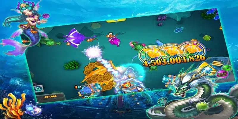 Mega Fishing sở hữu đồ họa ấn tượng, lôi cuốn